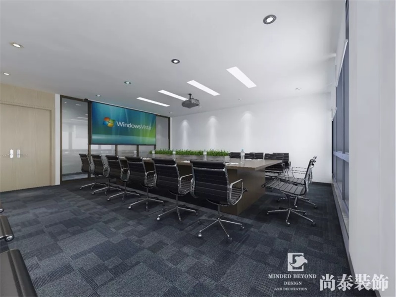 辦公室裝修設(shè)計實拍圖