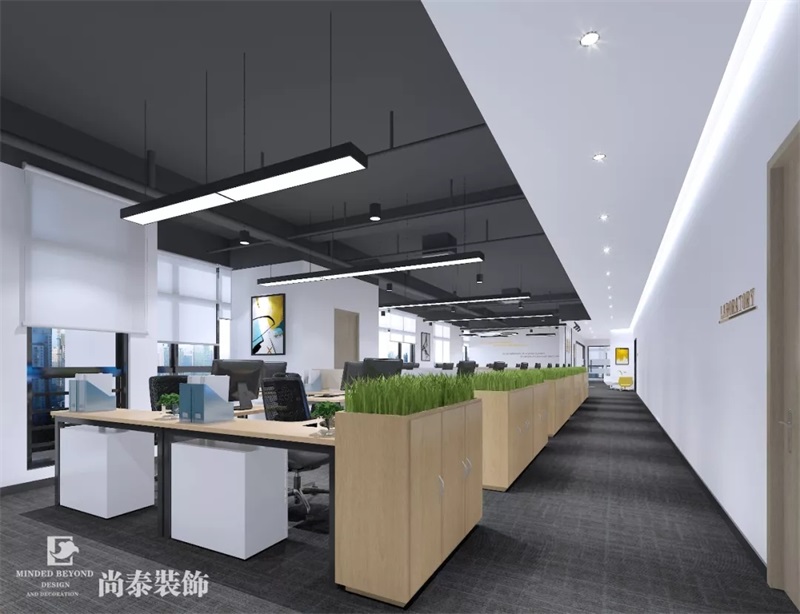 辦公室裝修設計效果圖