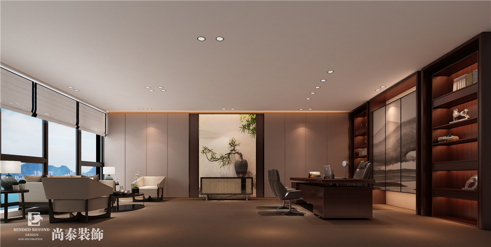 總經(jīng)理辦公室裝修效果圖