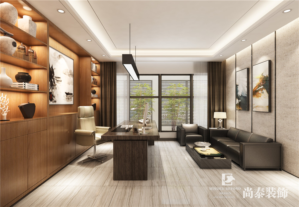 總經(jīng)理辦公室裝修效果圖
