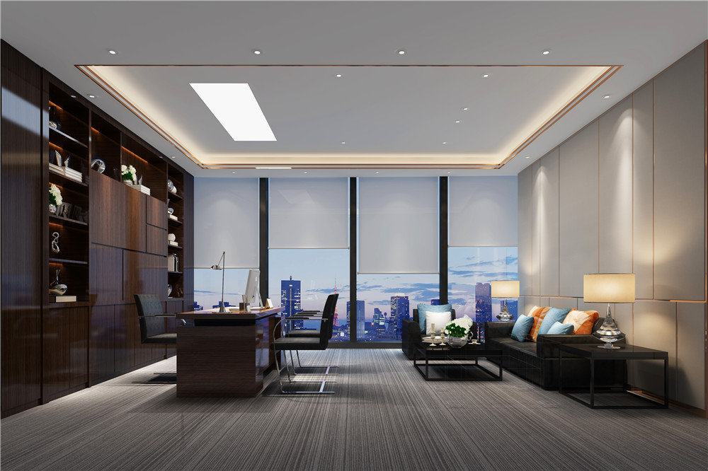 總經(jīng)理辦公室裝修效果圖