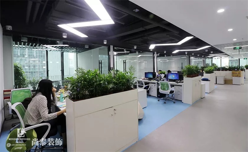 辦公室裝修設(shè)計實拍圖