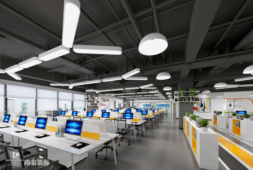 游戲辦公室裝修效果圖