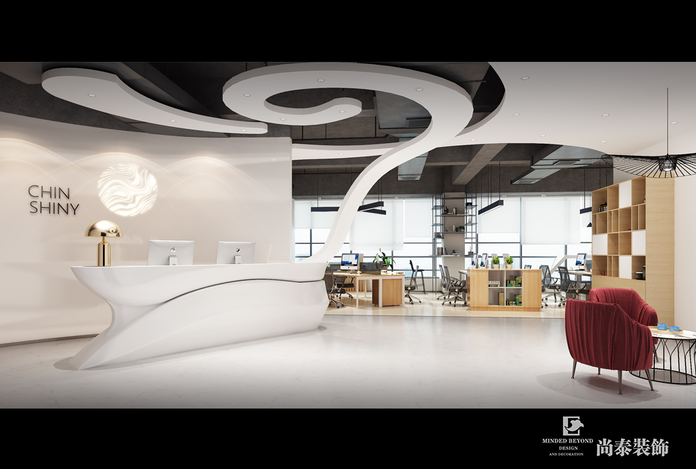 前臺裝修效果圖