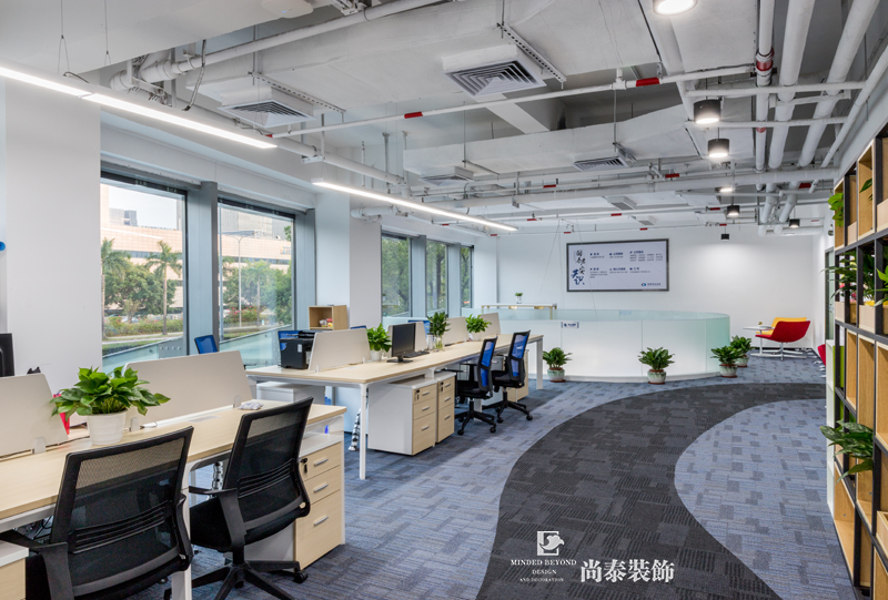 辦公室裝修實(shí)景圖