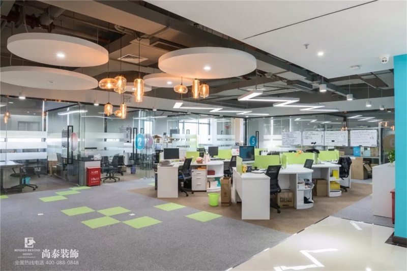 辦公室裝修實(shí)景圖