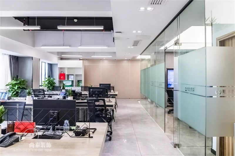 辦公室裝修實(shí)景圖