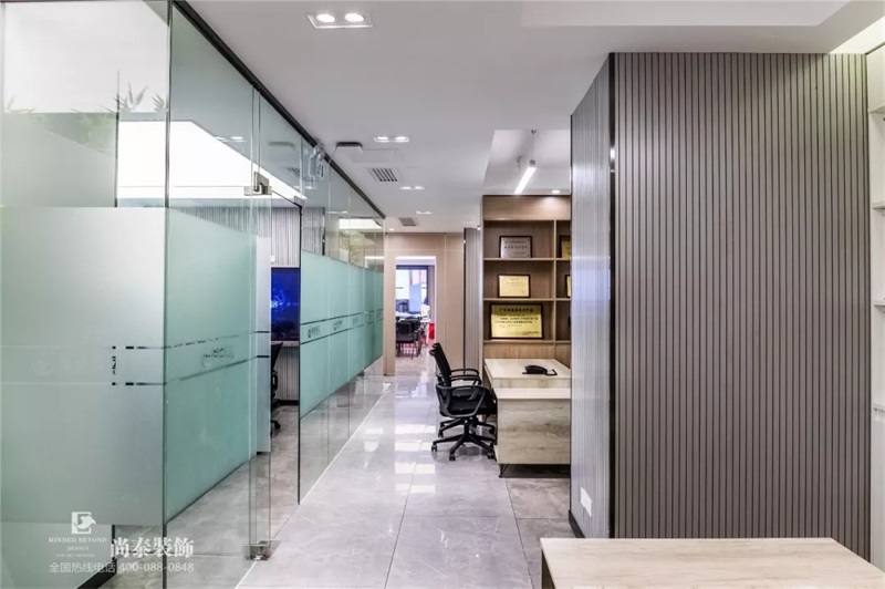 辦公室裝修實(shí)景圖