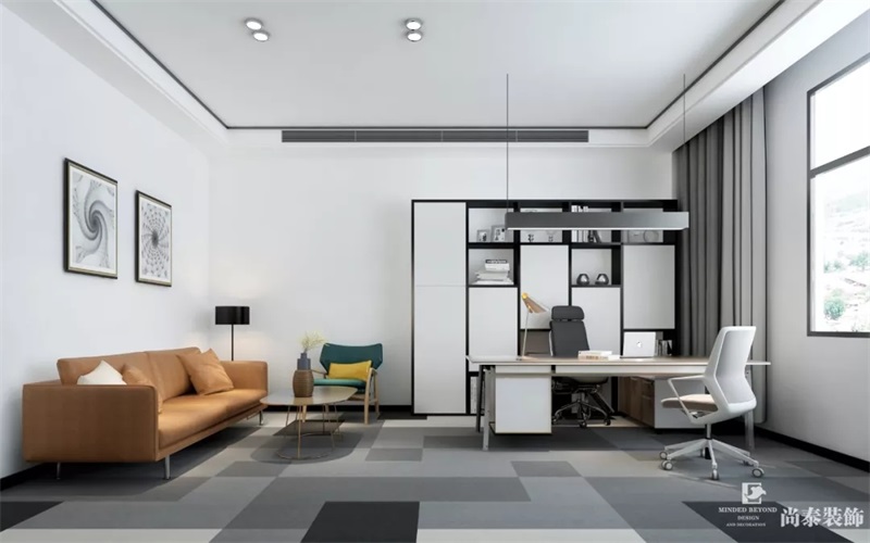總經(jīng)理辦公室裝修效果圖