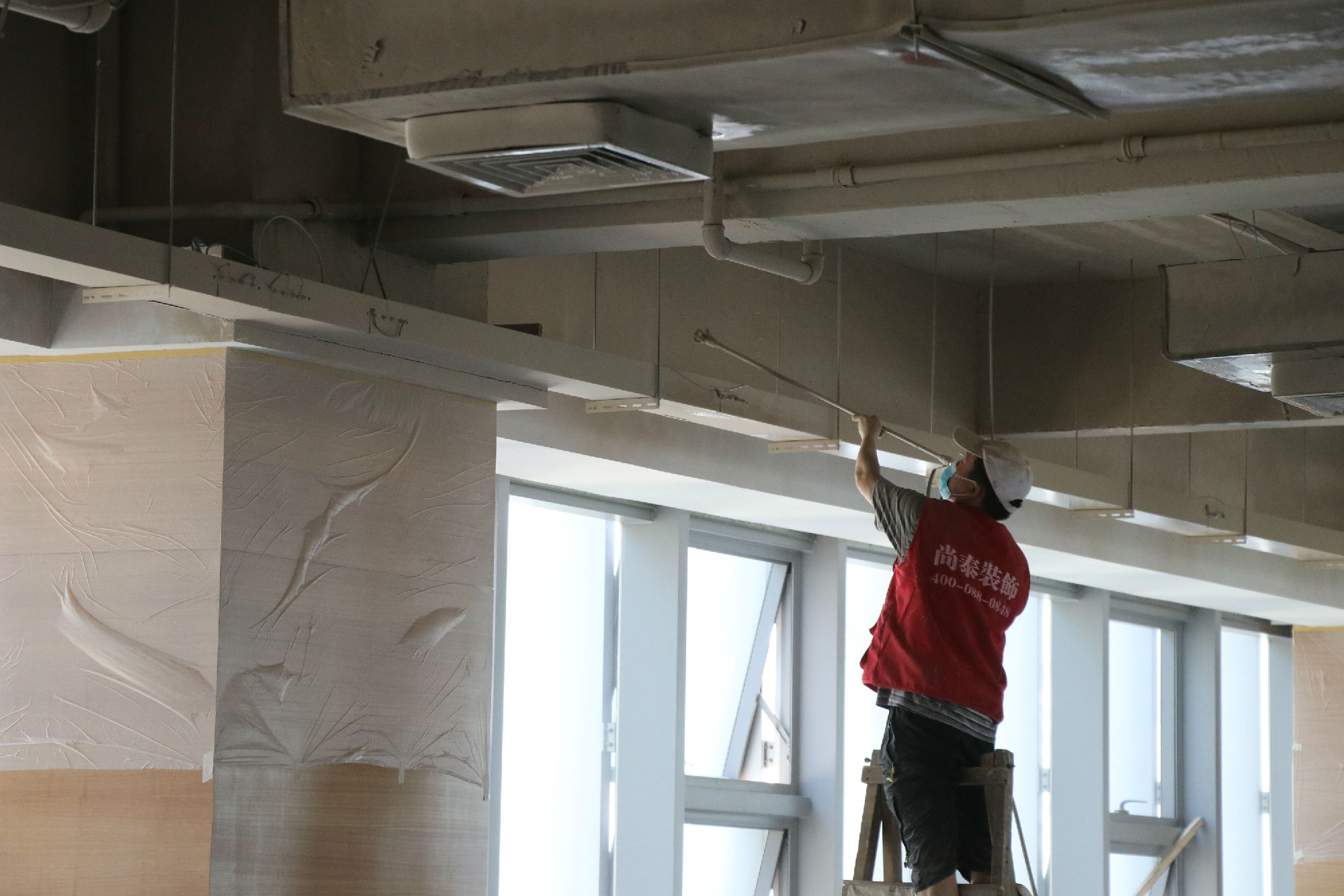 施工實(shí)景圖