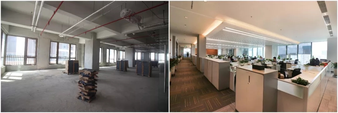 辦公室改造實(shí)景圖