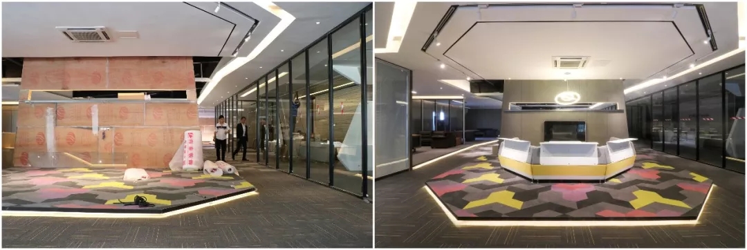 前臺(tái)改造實(shí)景圖