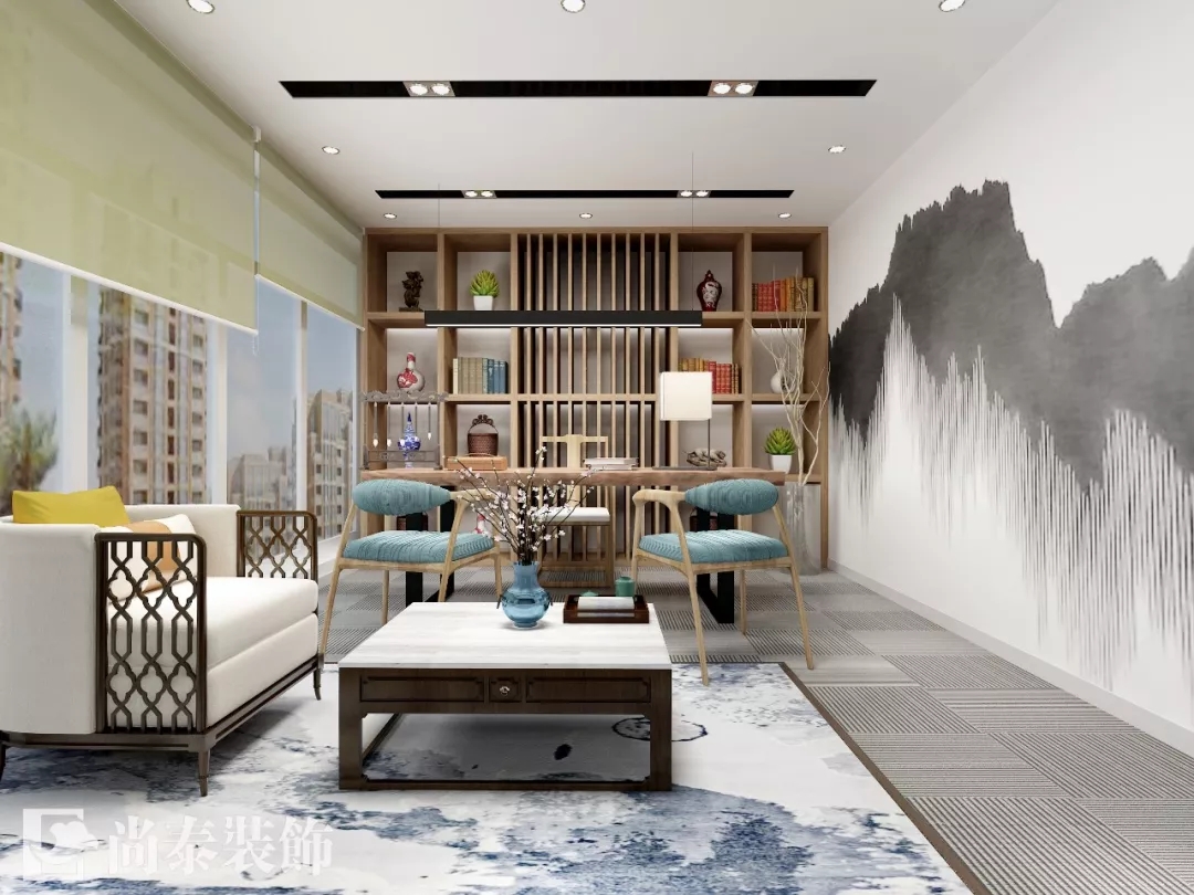 老總辦公室裝修效果圖