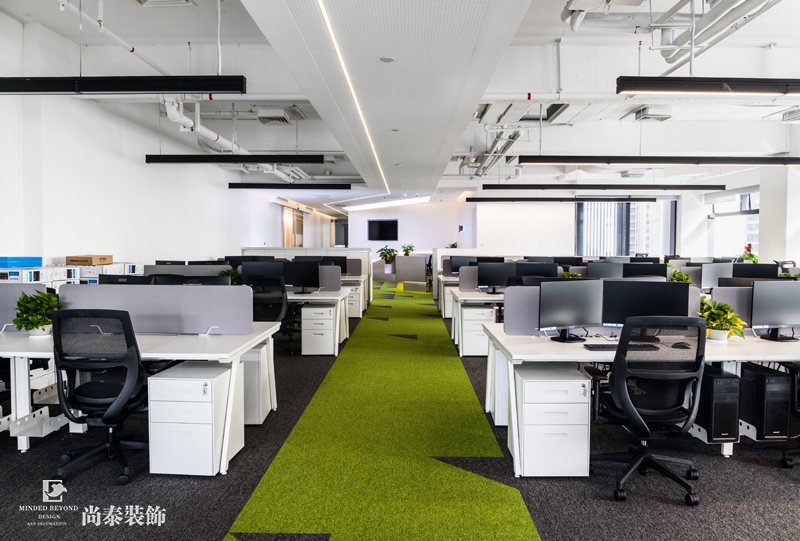 辦公室裝修實景圖