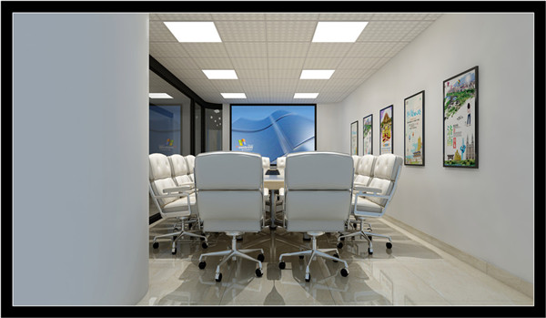 礦棉板辦公室吊頂效果圖
