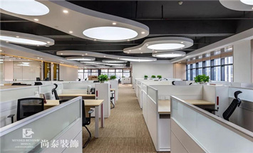投資公司辦公室裝修設(shè)計，沉穩(wěn)大氣、鋼煉精簡！