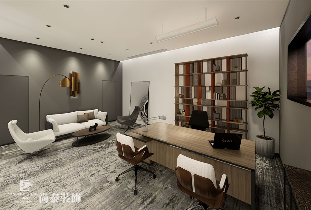 辦公室洽談等候區(qū)裝修效果圖