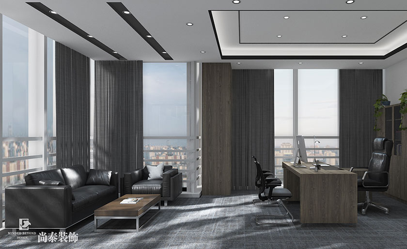 總經(jīng)理辦公室裝修效果圖