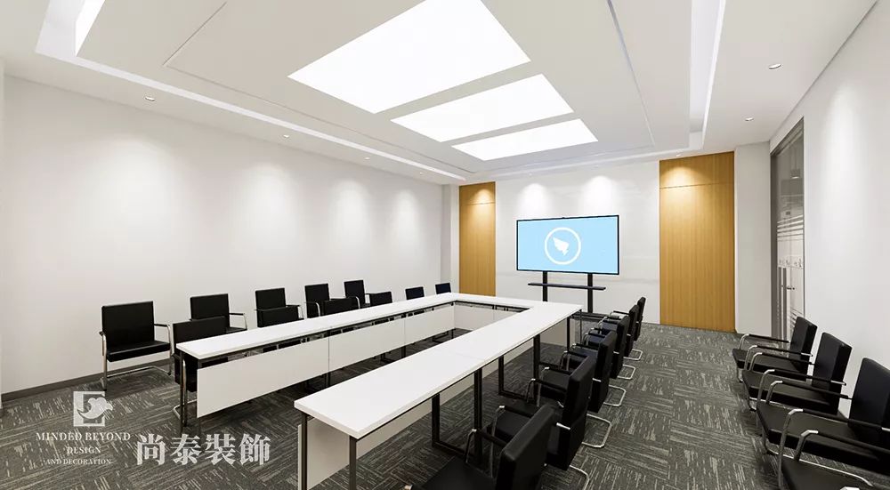 公司辦公室會(huì)議室裝修設(shè)計(jì)效果圖