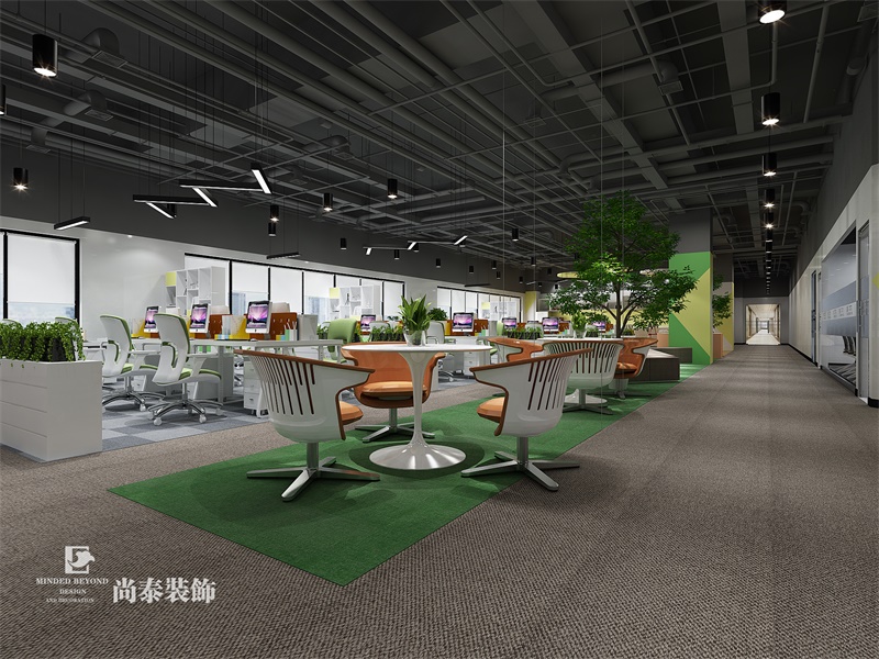 企業(yè)辦公室裝修效果圖