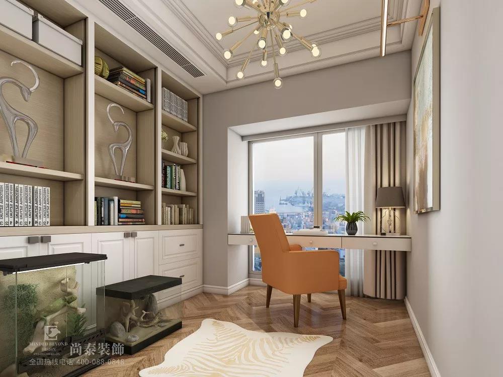 陽臺辦公區(qū)效果圖