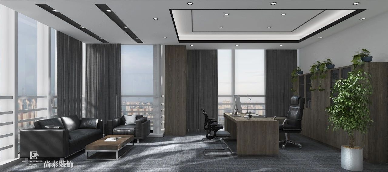 總經(jīng)理辦公室裝修設計圖