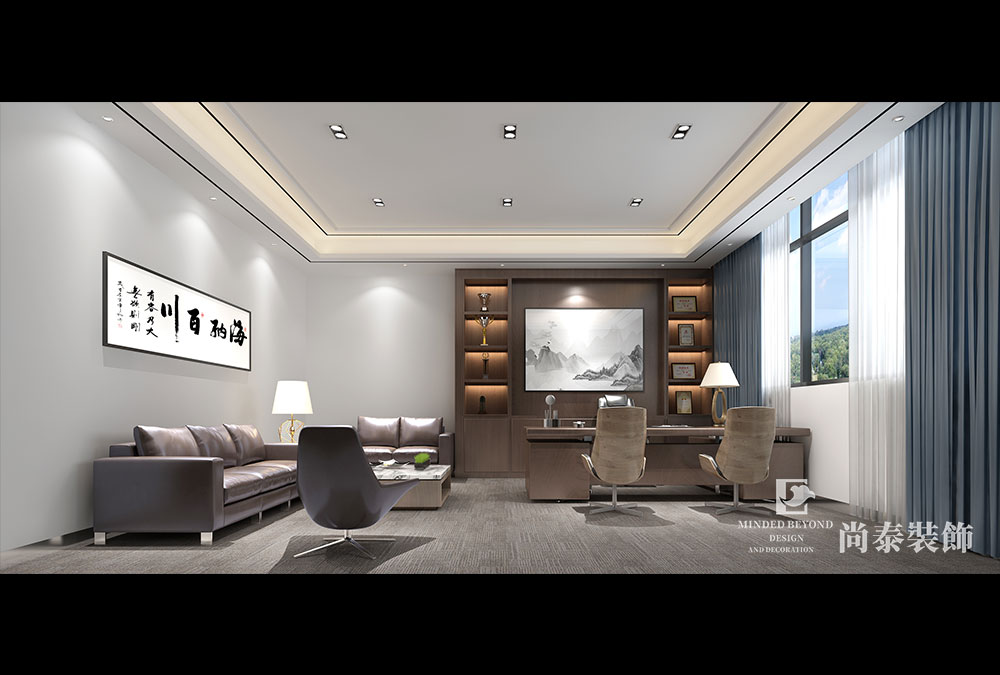 總經(jīng)理辦公室裝修圖片