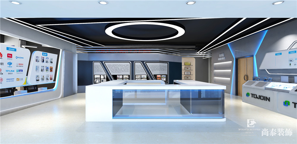 特色科技辦公室裝修設(shè)計圖片