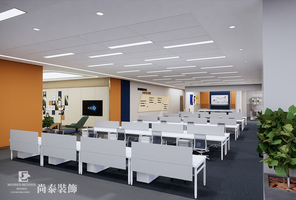 小型企業(yè)辦公室裝修效果圖