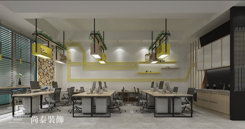 小型辦公空間設(shè)計(jì)效果圖