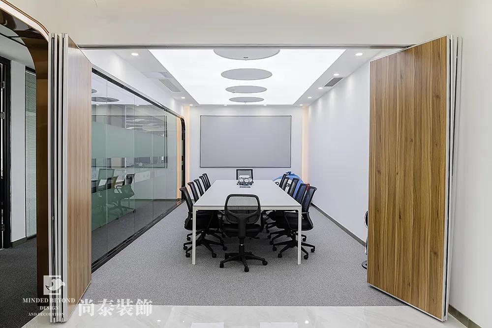 辦公室會議室裝修實景圖