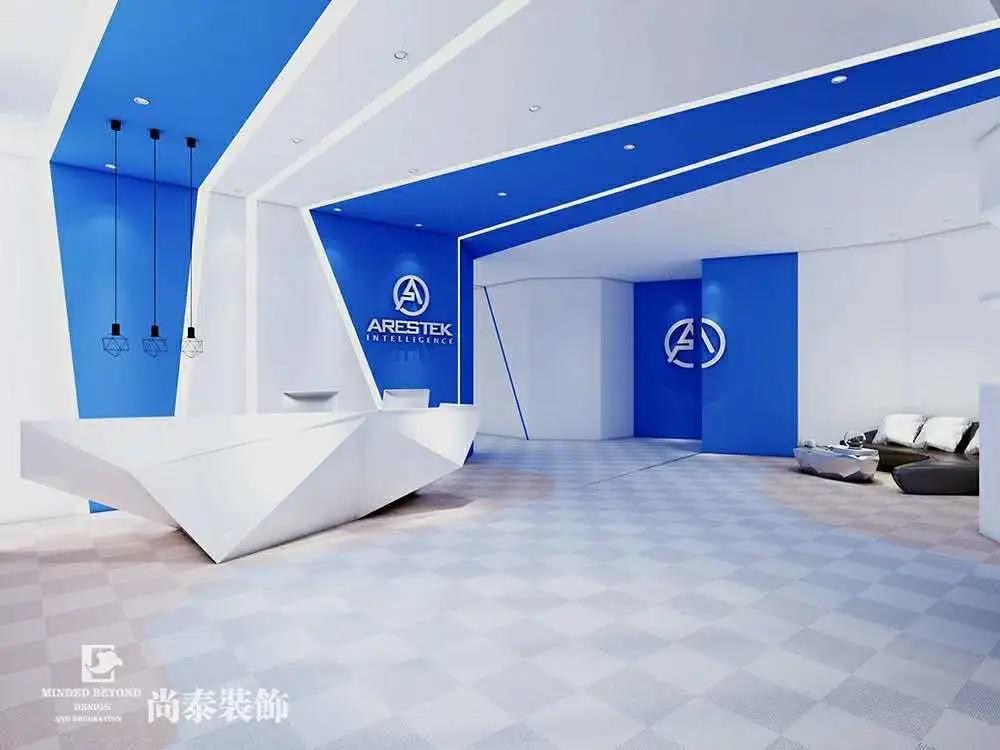 科技行業(yè)辦公室設(shè)計效果圖