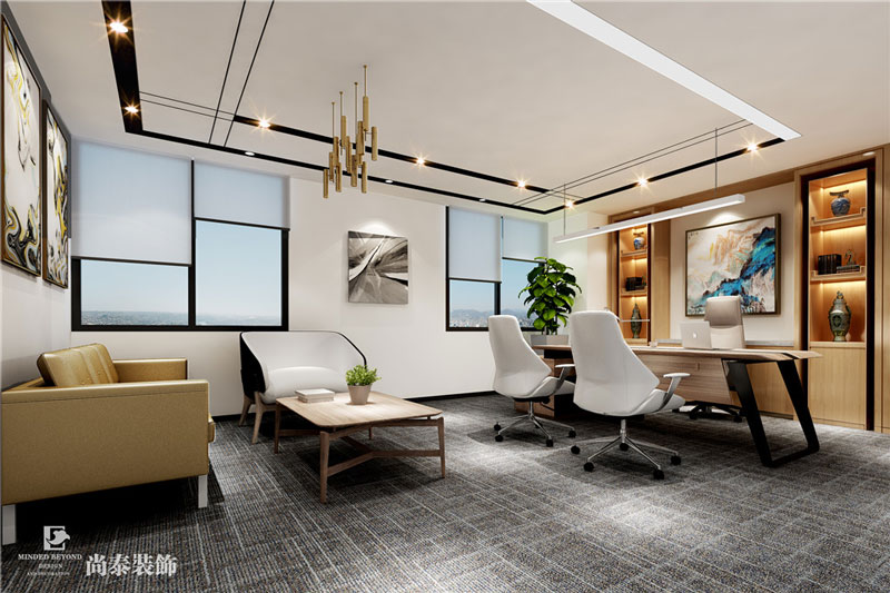 辦公室裝飾效果圖