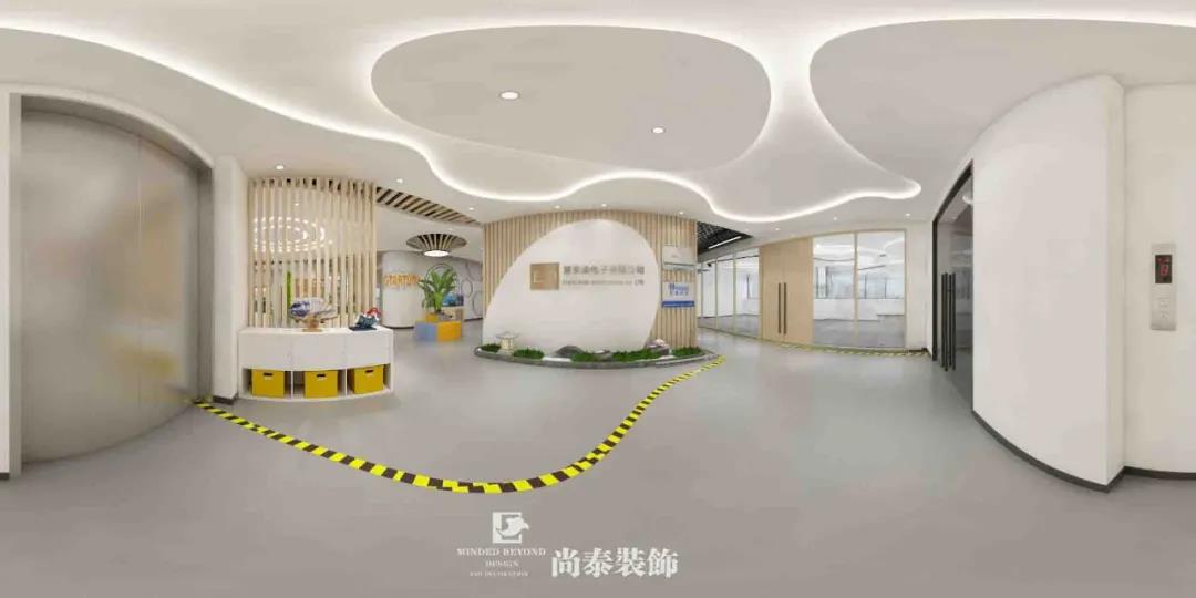 辦公室前廳翻新圖片