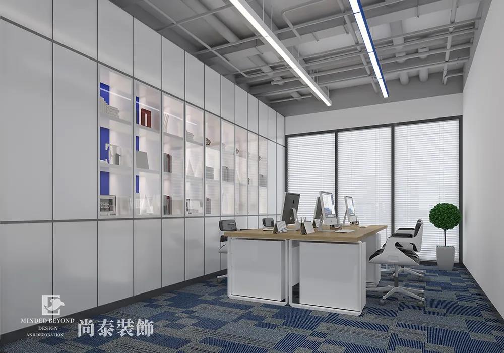 科技公司財務(wù)室裝修效果圖