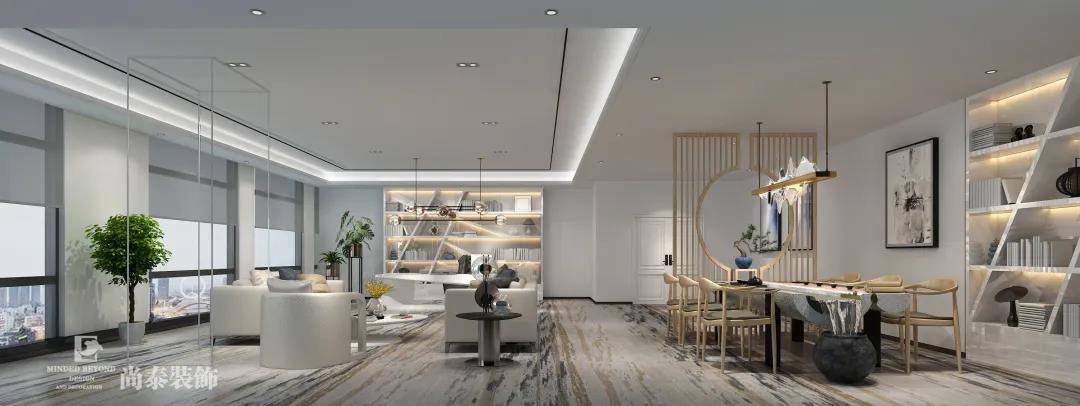 直播帶貨公司董事長(zhǎng)辦公室裝修效果圖