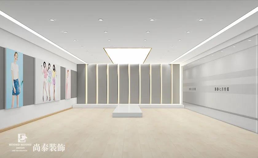 網(wǎng)紅直播公司辦公室服裝直播間裝修效果圖