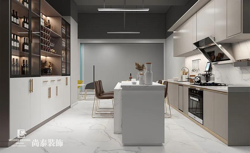 網(wǎng)紅直播公司辦公室茶水間裝修效果圖