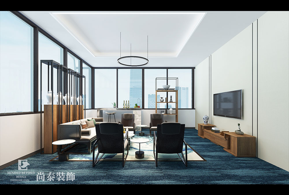 深圳寶安石巖創(chuàng)維創(chuàng)新谷醫(yī)療科技公司辦公室裝修設計案例 