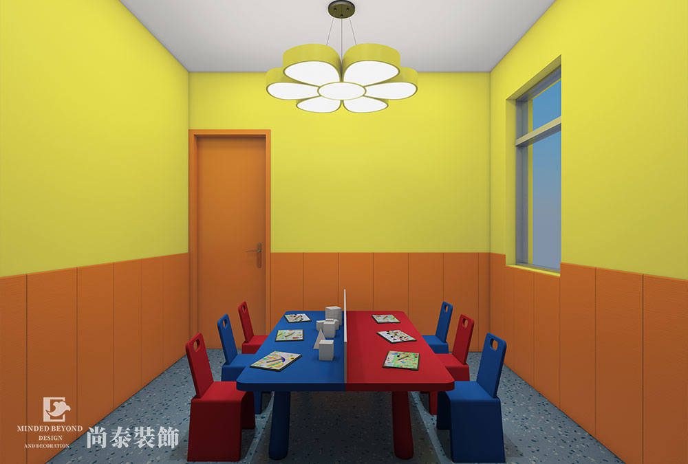 教育空間裝修設計,少兒美術(shù)教育