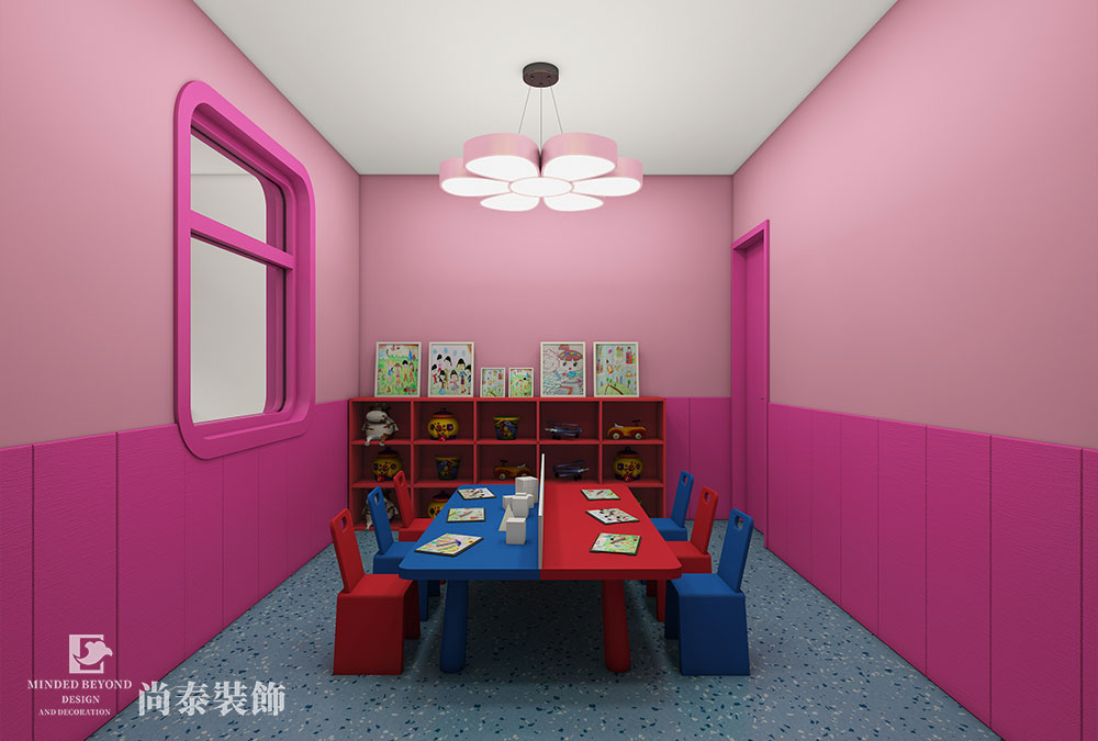 教育空間裝修設計,少兒美術(shù)教育