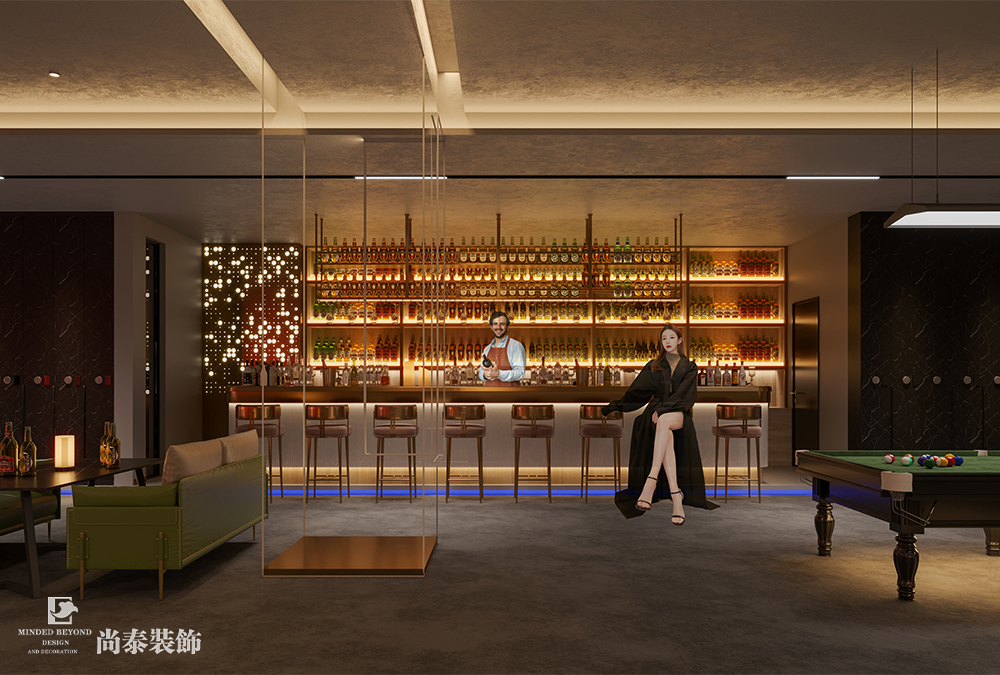 小酒吧設計,臺球廳設計