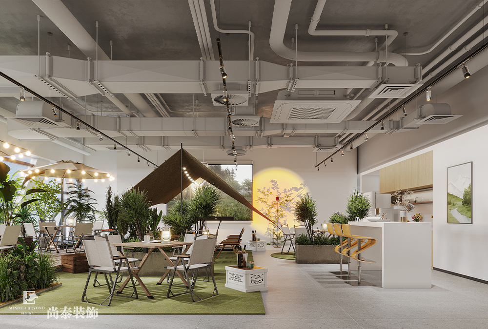 辦公室裝修設(shè)計(jì)：1200平米智能科技公司深圳寫字樓辦公室裝修設(shè)計(jì)案例