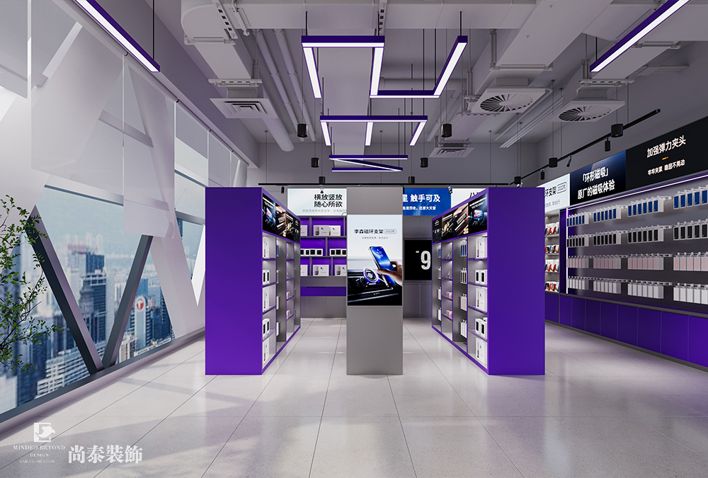 辦公室裝修設(shè)計(jì)：1200平米智能科技公司深圳寫字樓辦公室裝修設(shè)計(jì)案例