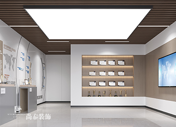 深圳龍崗辦公室設(shè)計案例：250平米機械電子公司