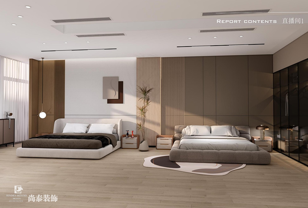 深圳龍崗仁恒夢公園寫字樓1200平米辦公室裝修設計案例