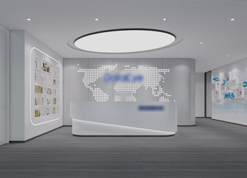 深圳南山軟件產(chǎn)業(yè)基地數(shù)字營銷公司420平米辦公室裝修設(shè)計案例