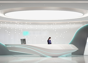 700平米信息科技公司深圳南山陽光保險大廈寫字樓辦公室裝修設(shè)計案例